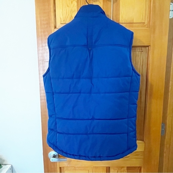 Kenneth Cole Women’s Blue Puffer Vest Sz L Fall Winter Outdoor Ski Skate - Picture 4 of 9